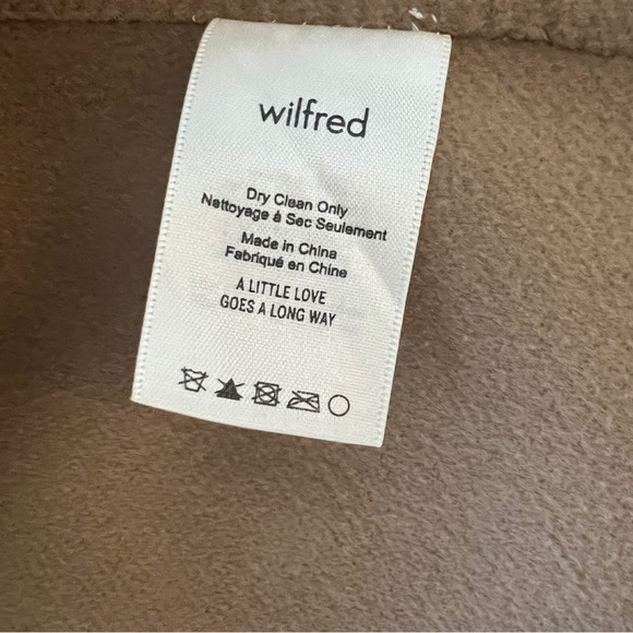 Wilfred Julien oversized wool and cashmere blend coat in Camel size small - Picture 11 of 16